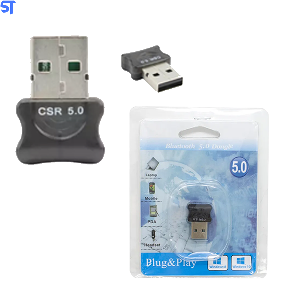 Mini Adaptador Bluetooth 5.0 Usb Dongle 2.0 Para Dados Plug e Play- XK-03